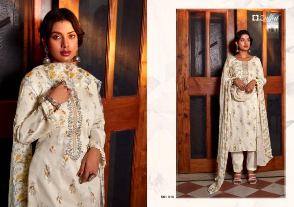 Zulfat Dilreet Exclusive Cotton Dress Material Collection